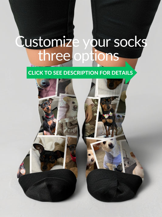 Dress Ankle Sock - Unisex ankle sock/quarter sock - Custom Design