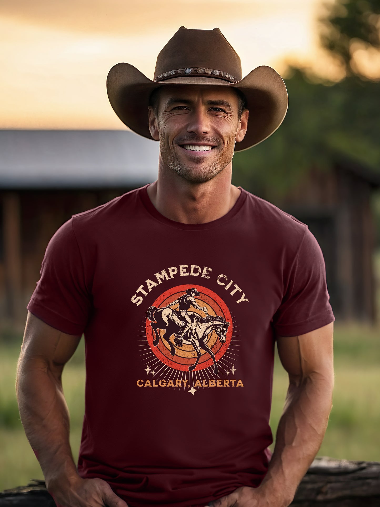 Stampede City Classic Style - Unisex T-shirt
