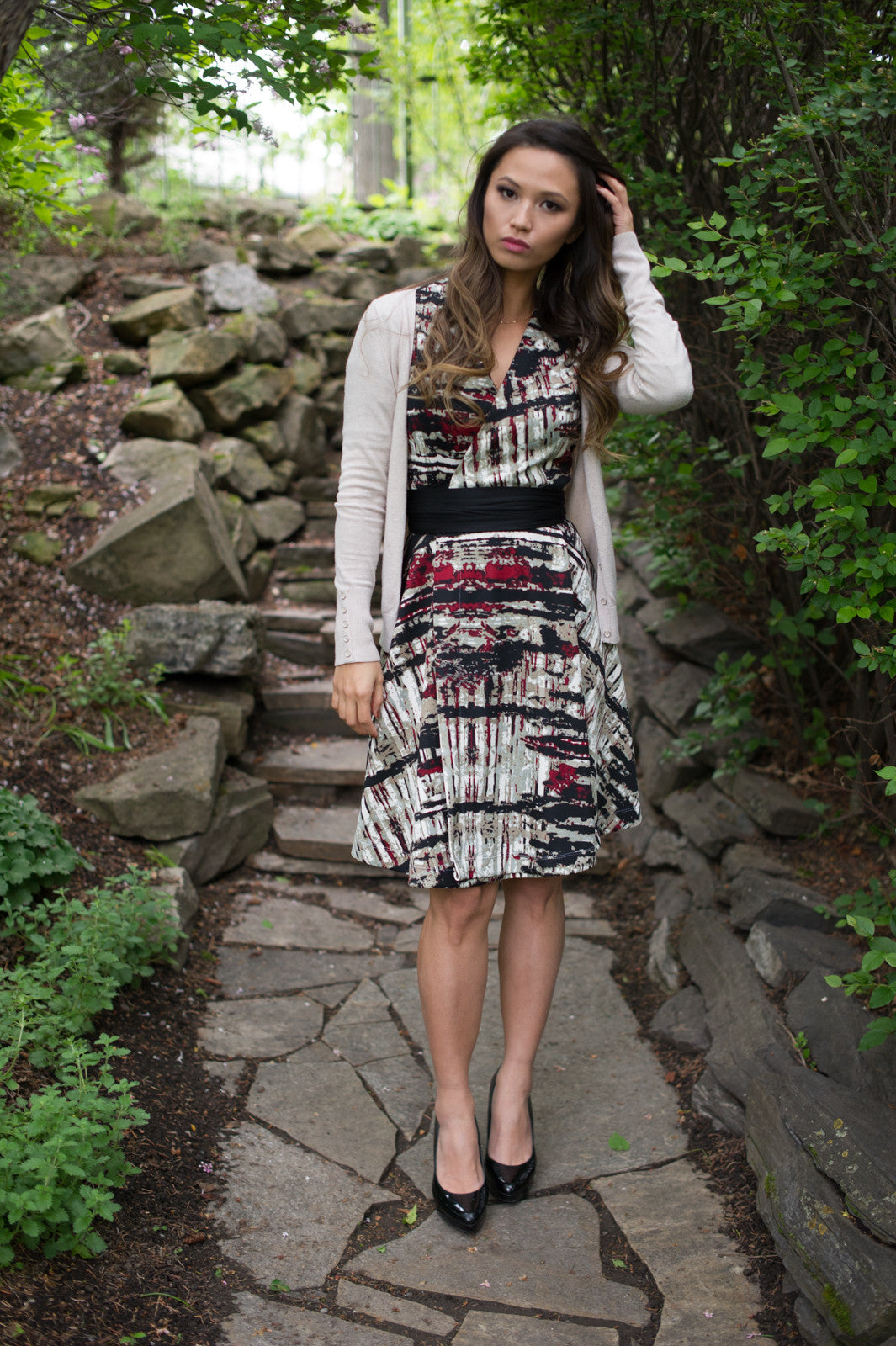 Sadie A-Line Wrap Dress