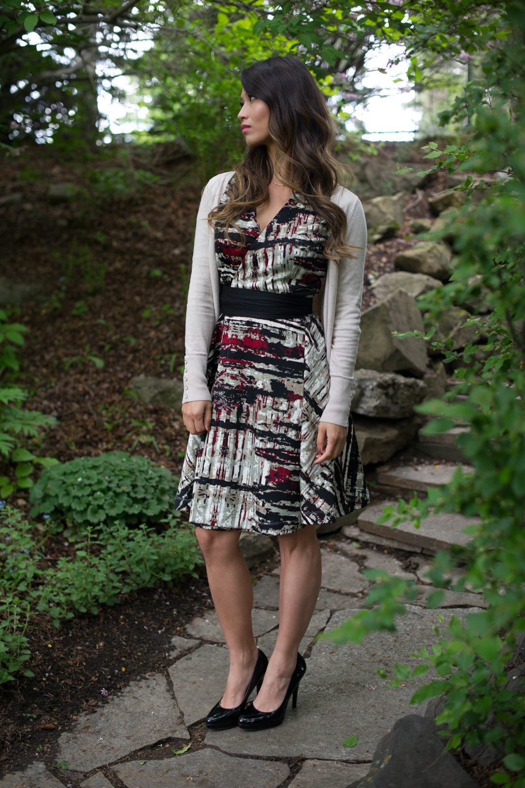 Sadie A-Line Wrap Dress