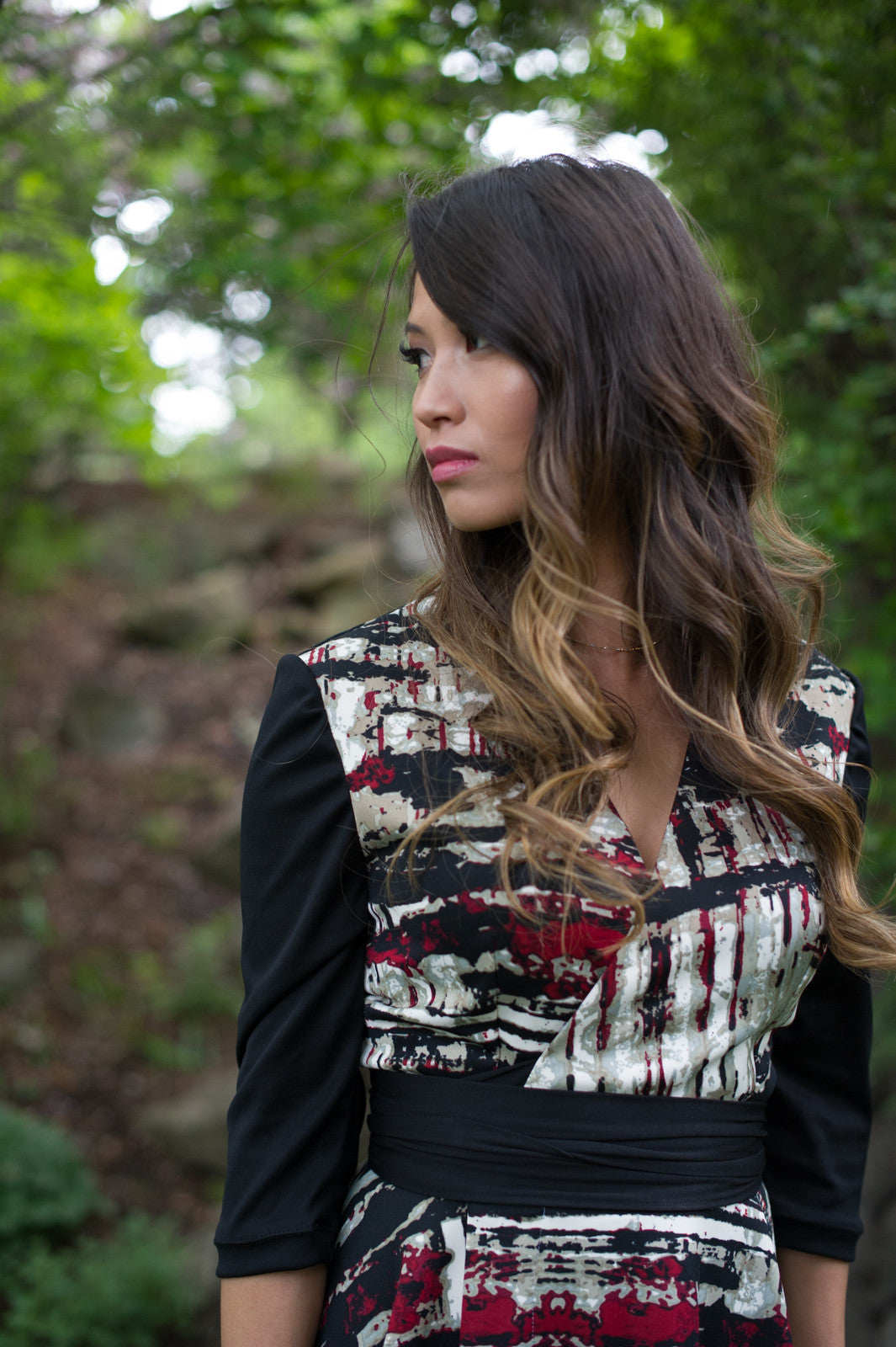 Sadie A-Line Wrap Dress