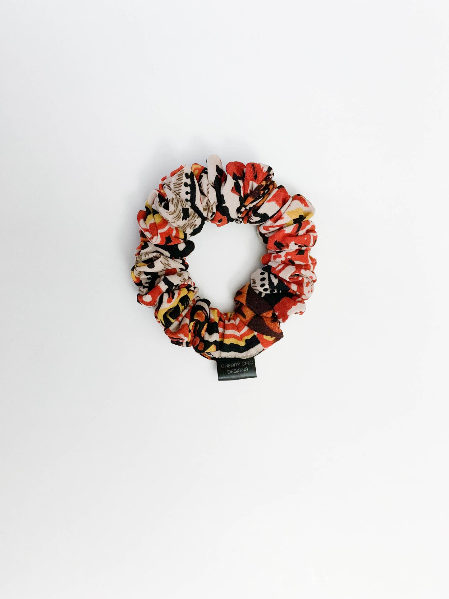 African Print Scrunchie | African Vibe Scrunchie | CHERRY CHIC DESIGNS