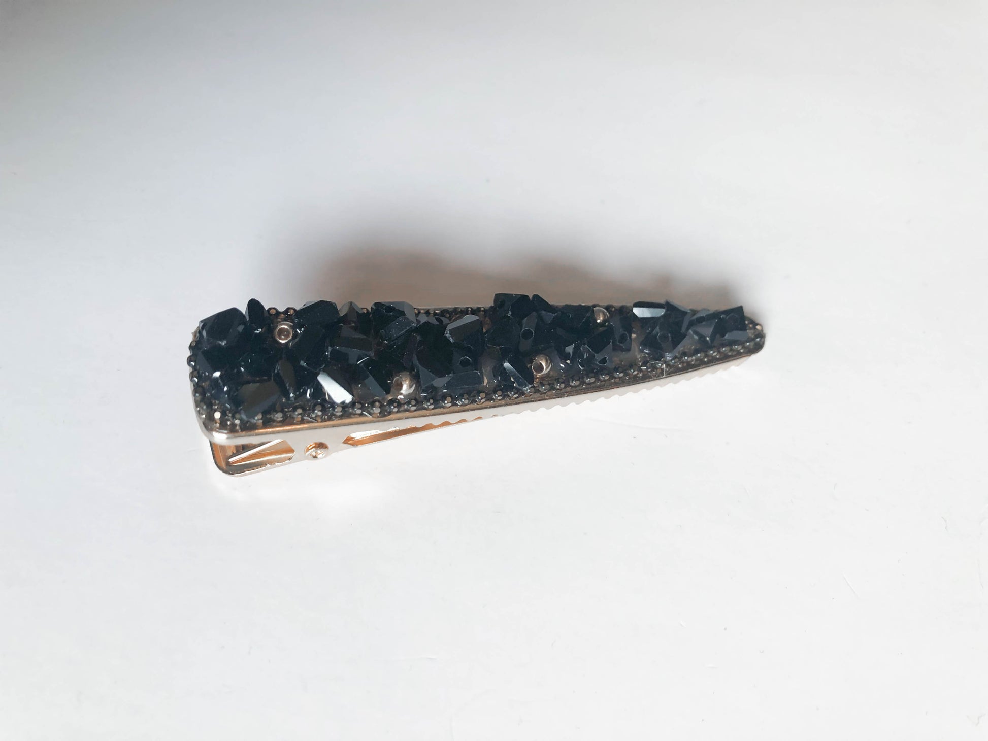 Black Hair Clip | Shining Hair Clip | CHERRY CHIC DESIGNS