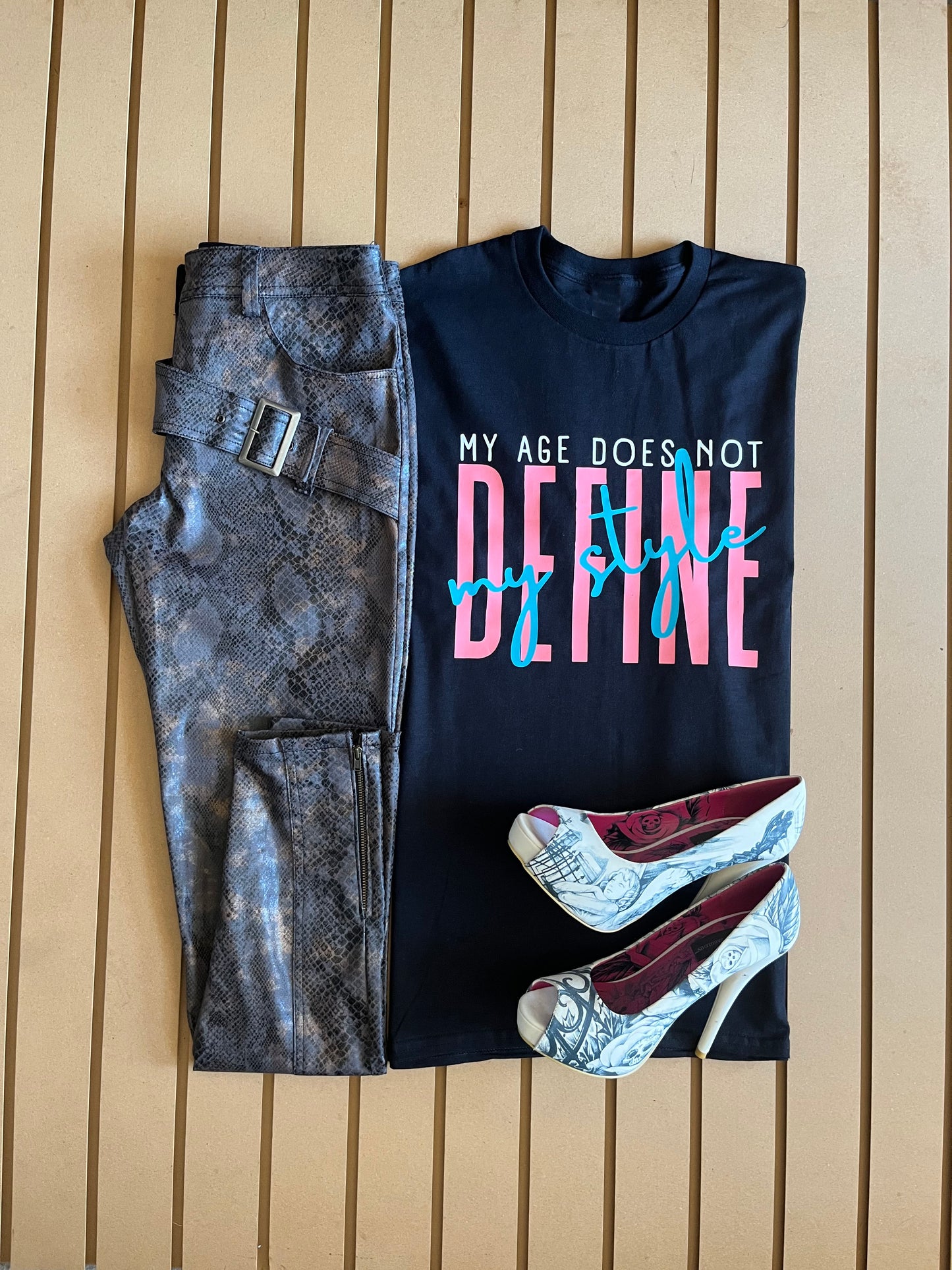 My Age Does Not Define My Style - Unisex Relaxed Fit Tee