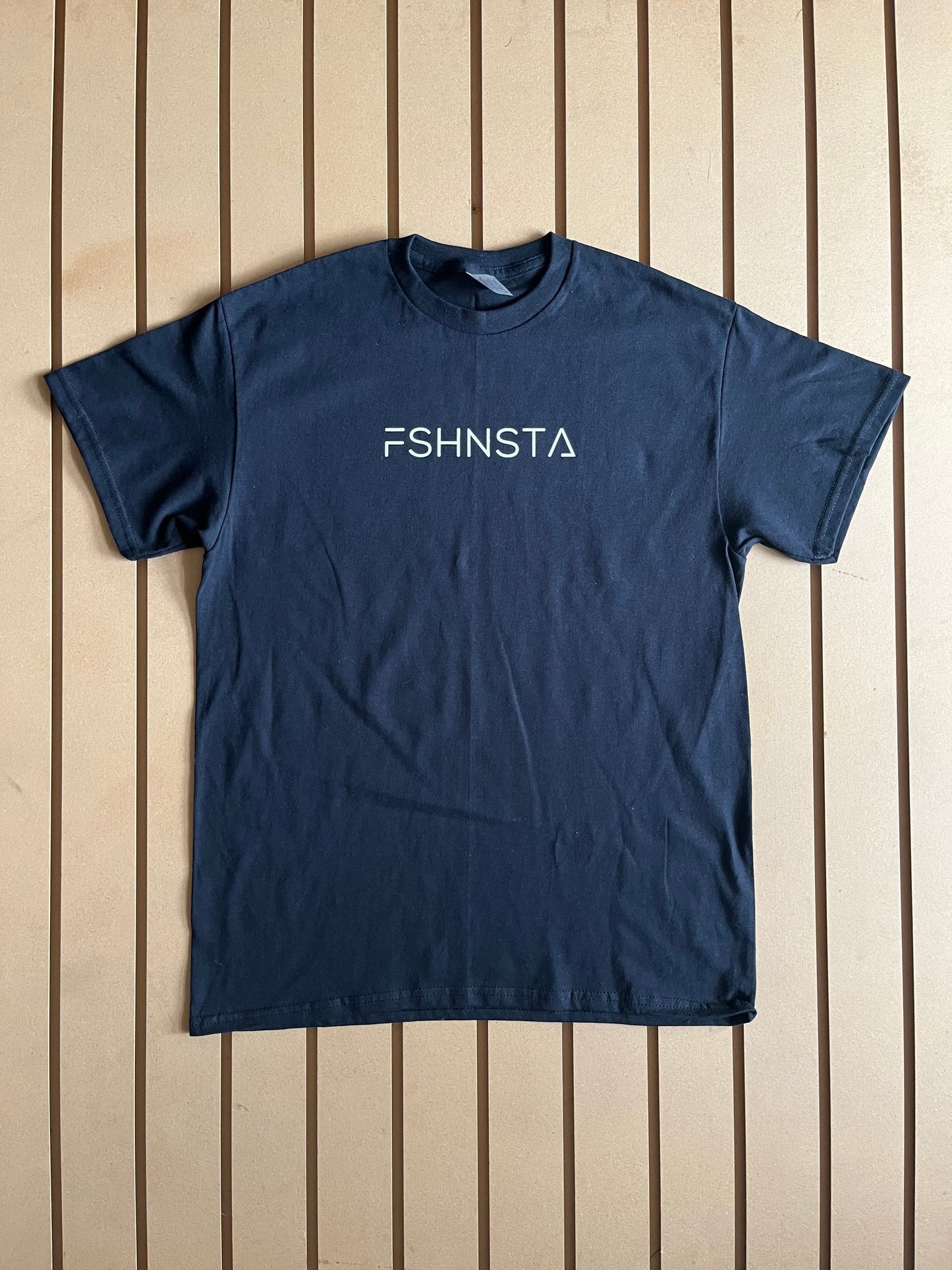 Fshnsta Logo - Unisex Relaxed Fit Tee Black