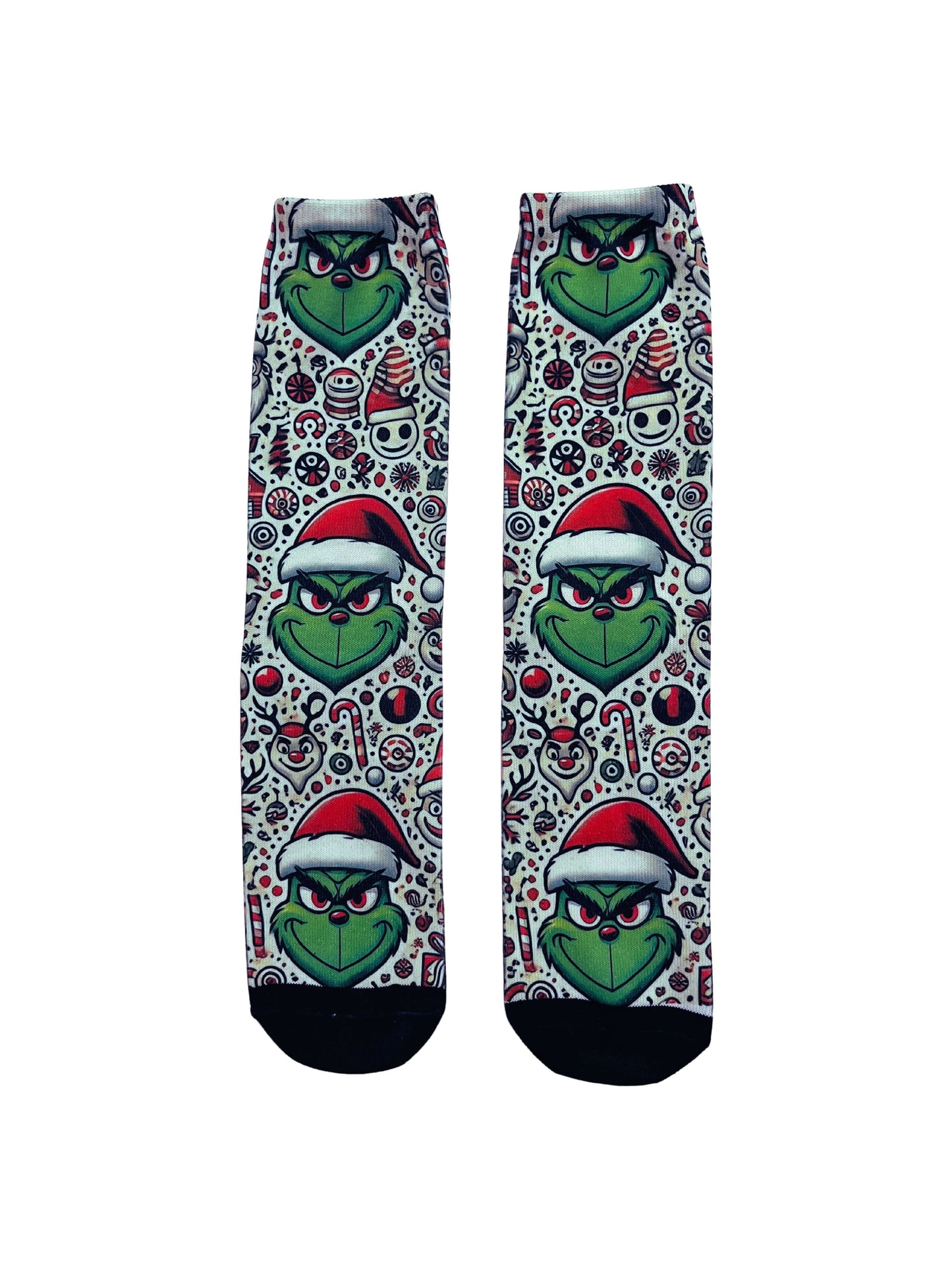 The Grinch Festive Mischief Christmas Unisex Dress Socks