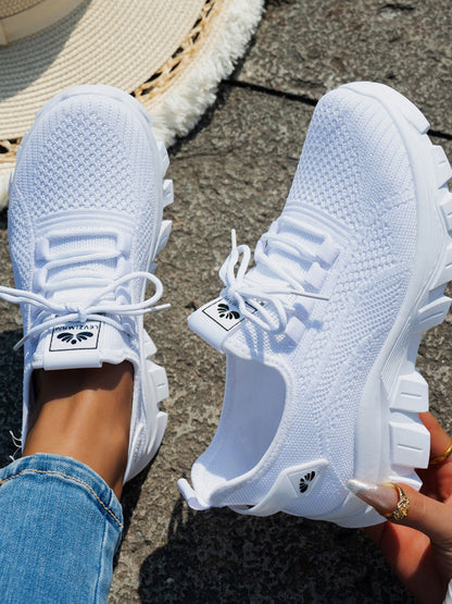 Mesh Lace Up Sneaker