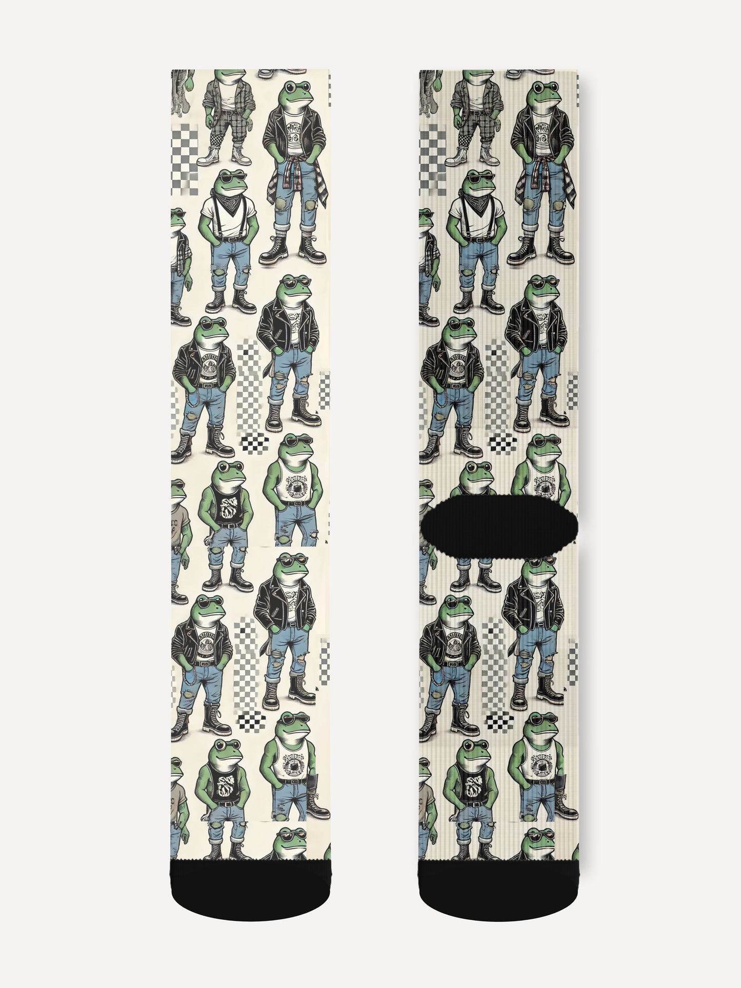 Frog Status Unisex Dress Socks