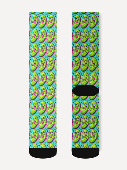 Dill Pickle Unisex Dress Socks