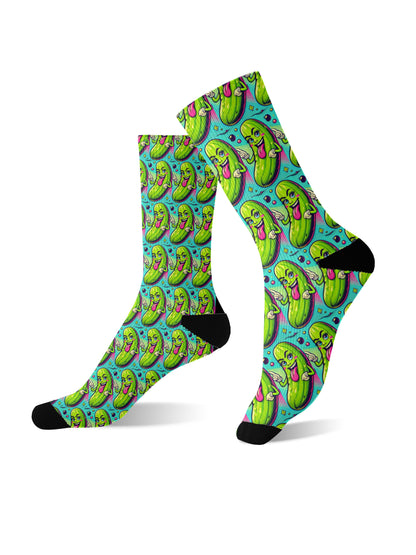 Dill Pickle Unisex Dress Socks