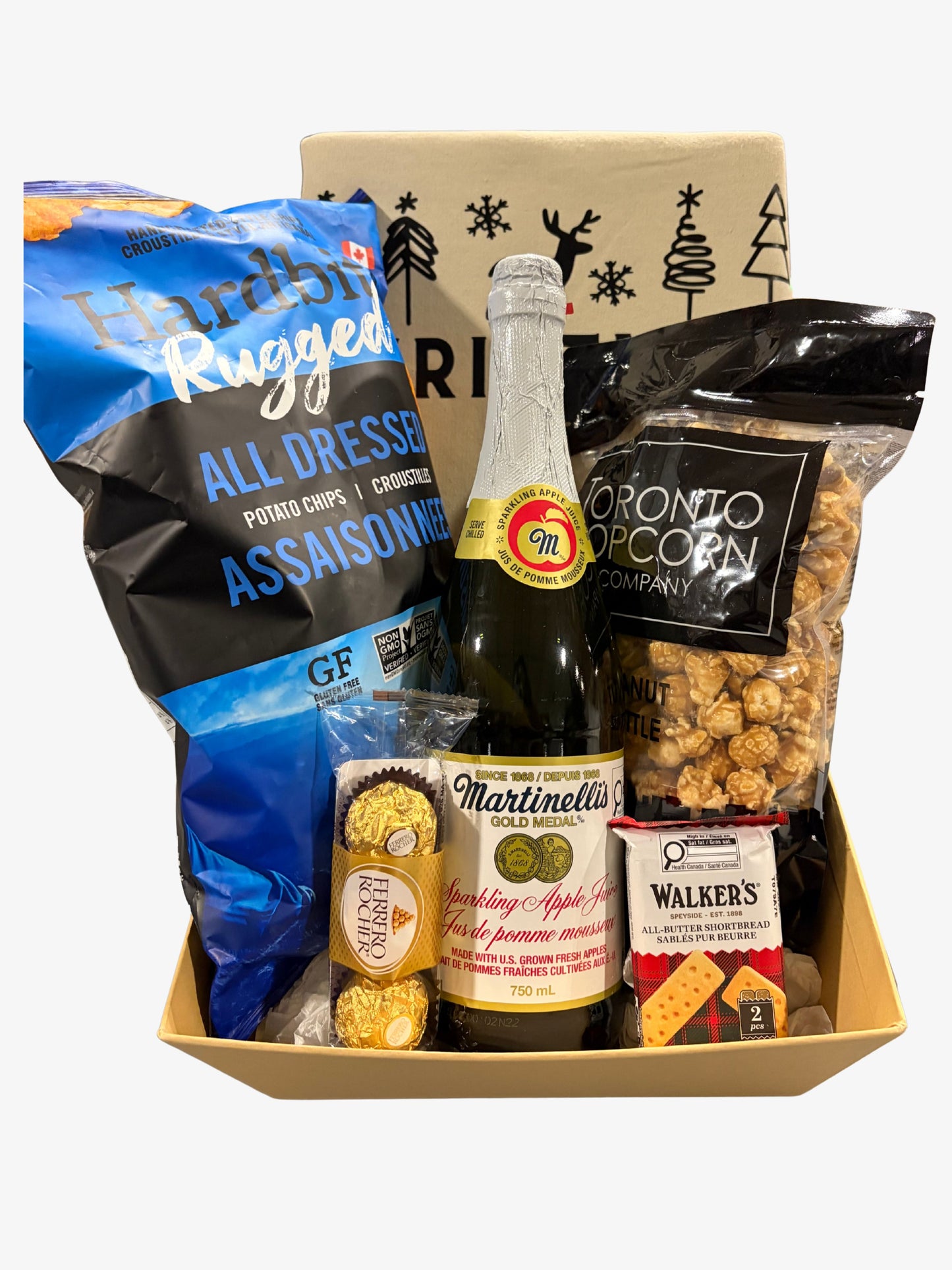Classic Holiday Snack Sampler Gift Set - Gift Basket