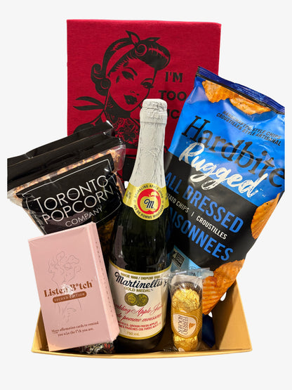 Give It to Me Straight Gift Set - Gift Basket