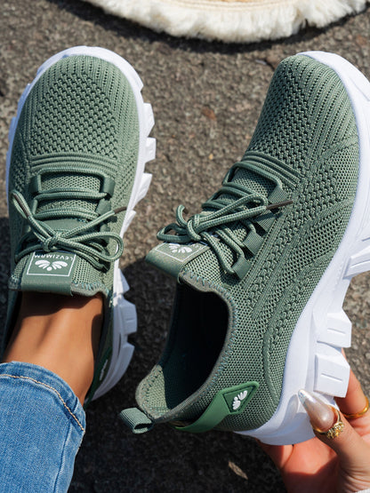 Mesh Lace Up Sneaker