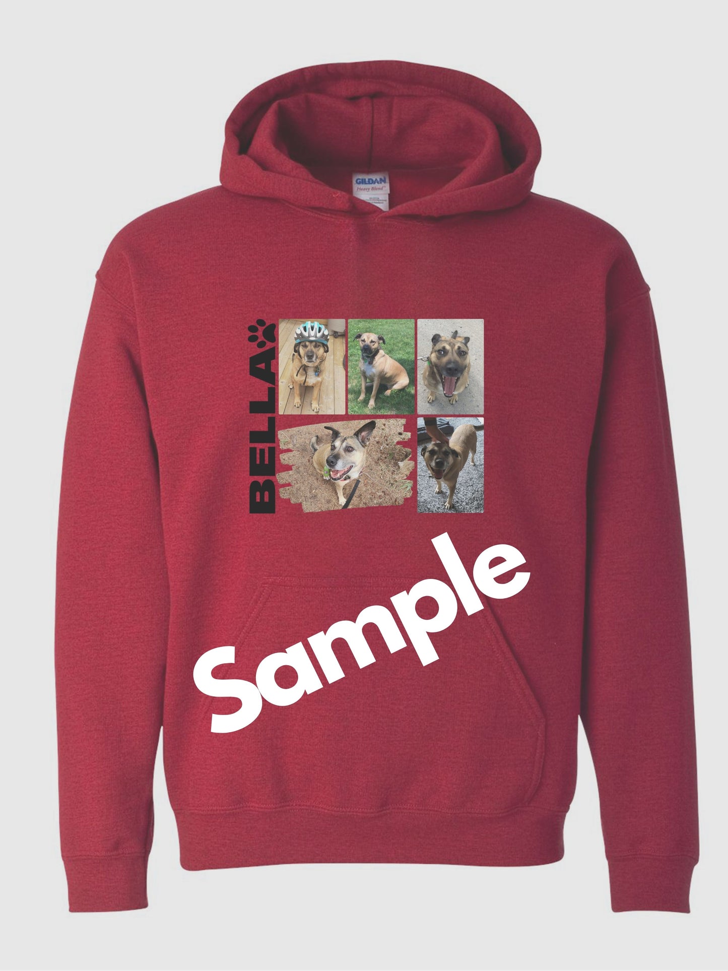 Custom Dog Personalized Pet Unisex Hoodie