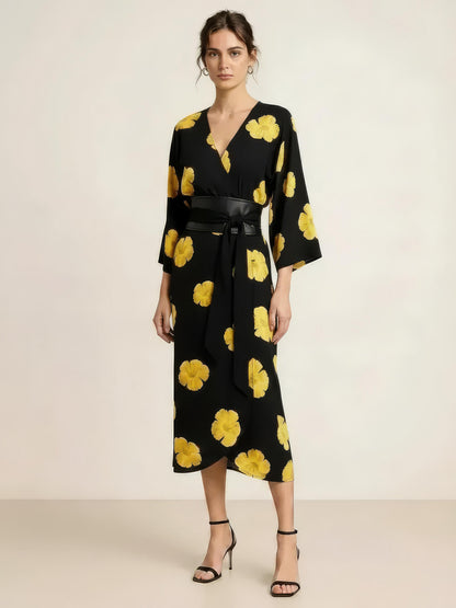 Golden Noir Kimono