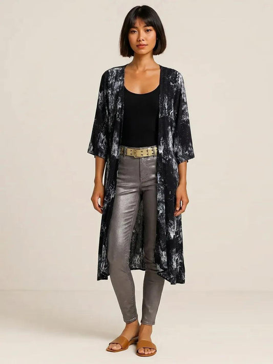 Blue Cocoa Kimono
