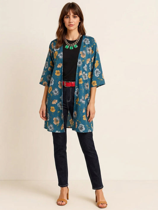 BLUE LAGOON KIMONO