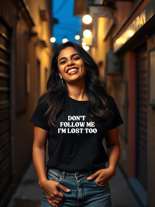 Don't Follow Me, I'm Lost Too - Scarstic Unisex T-shirt