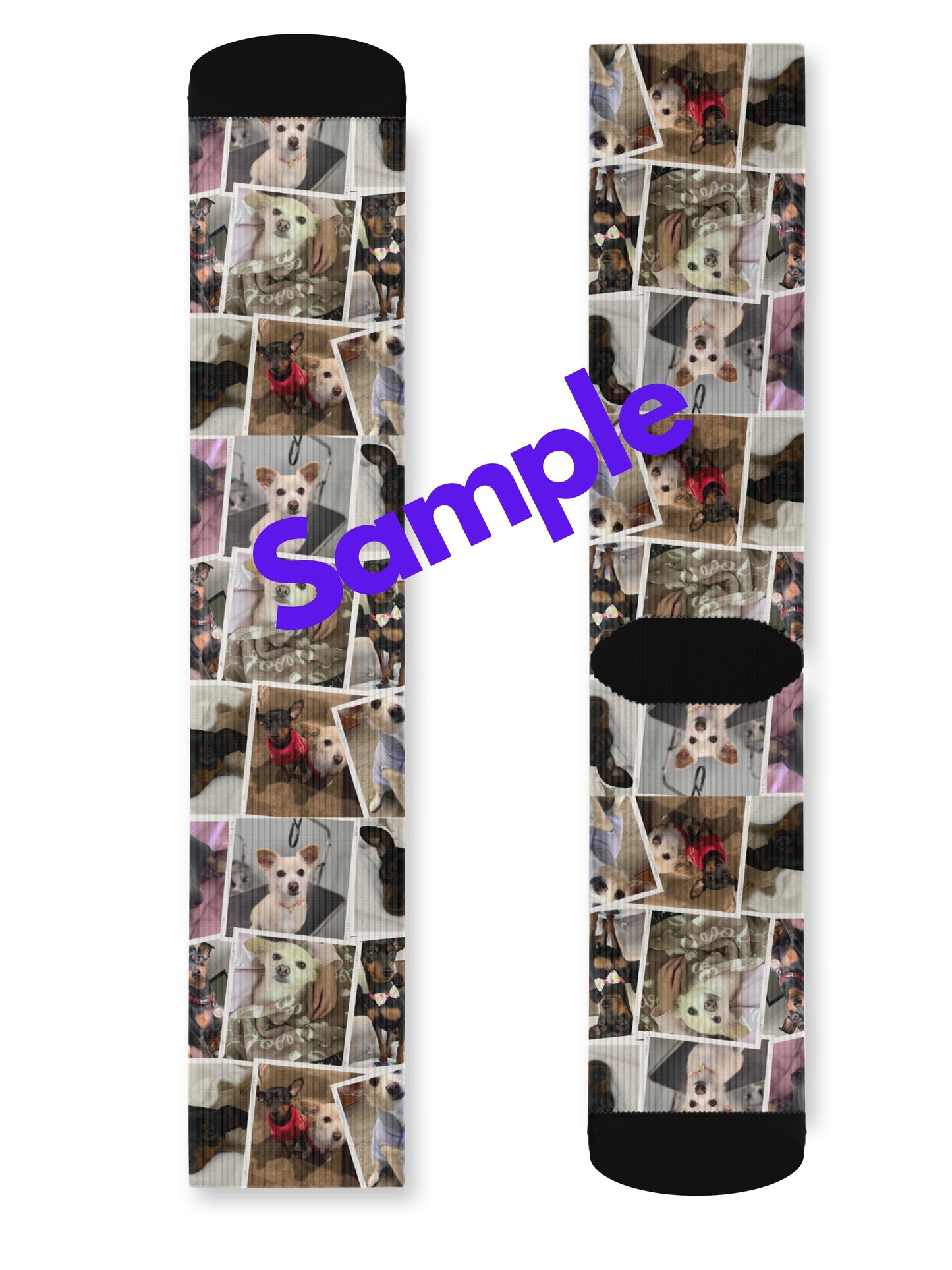 Custom Pet Personalized Unisex Dress Socks