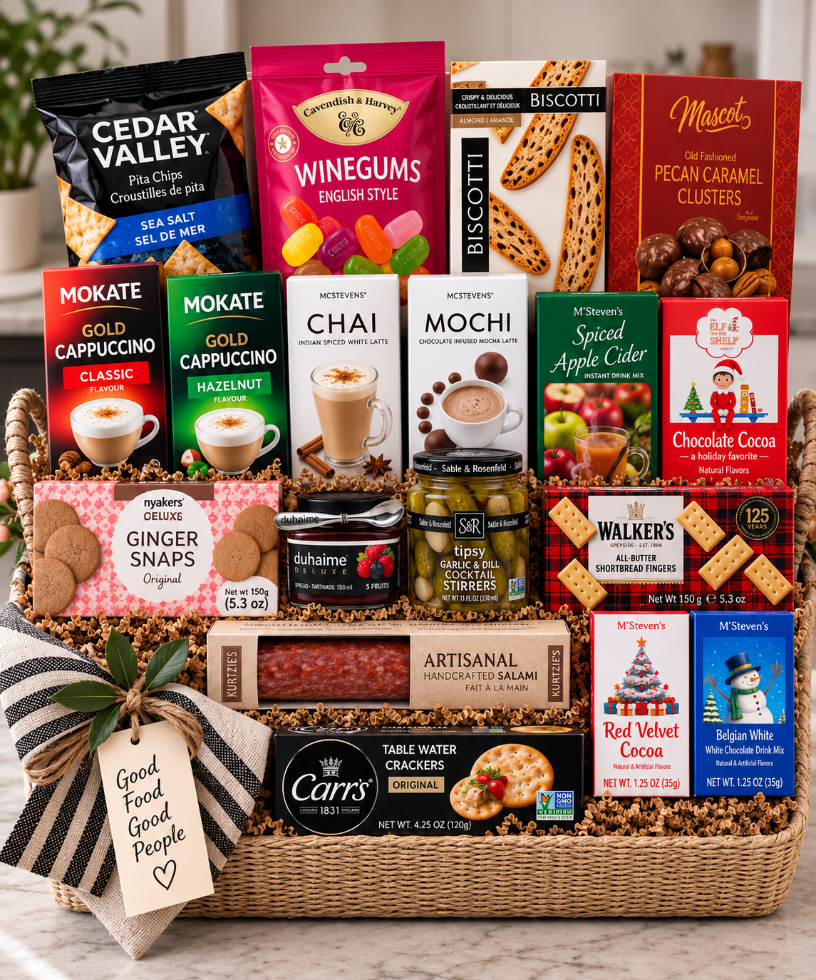 Breakroom Beverage Bundle Office Party Gift Basket