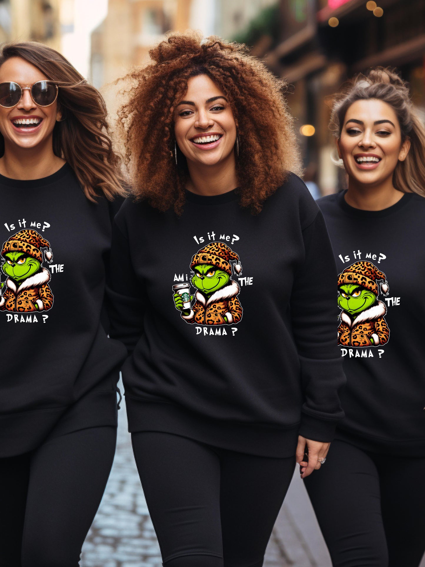 The Grinch Drama - Crewneck Relaxed Fit Sweatshirt