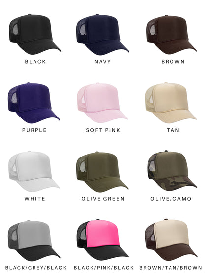 Custom Unisex Trucker Hat