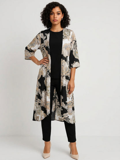 KEEPIN IT CLASSIC - DARK NAVY KIMONO