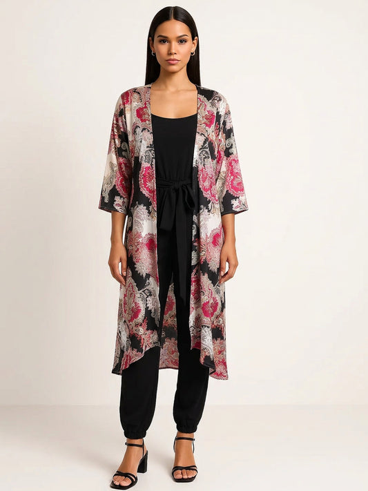 KEEPIN IT CLASSIC - PINK KIMONO