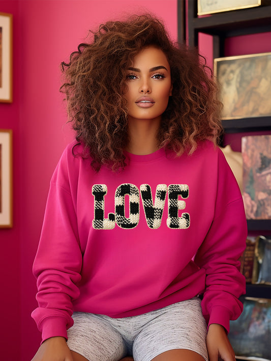 Love Valentines Unisex Crewneck Sweatshirt