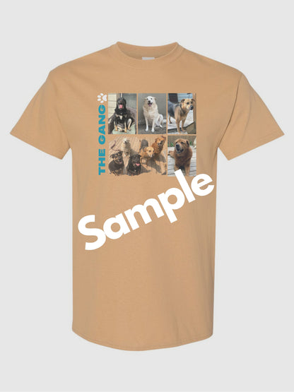 Custom Dog Personalized Pet T-shirt