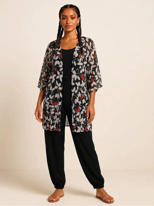 The Red Leaf Kimono