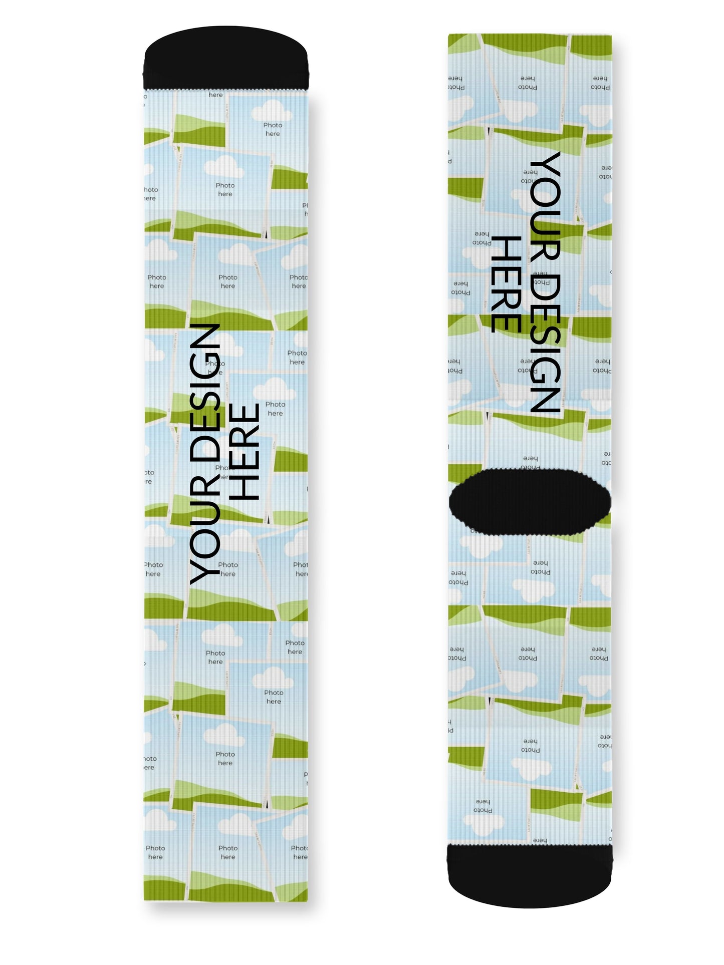 Custom Pet Personalized Unisex Dress Socks