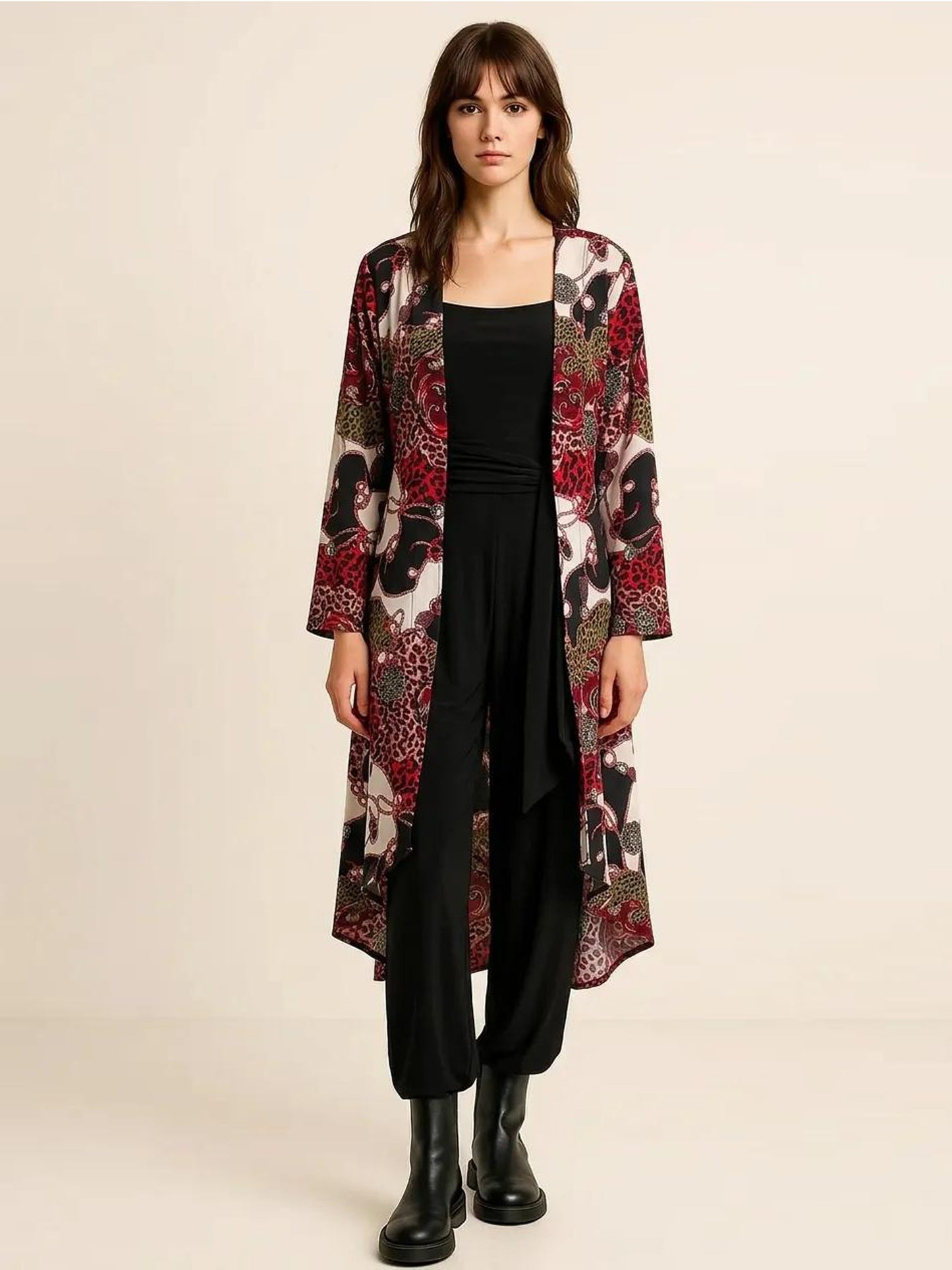 WILD SIDE KIMONO - RED