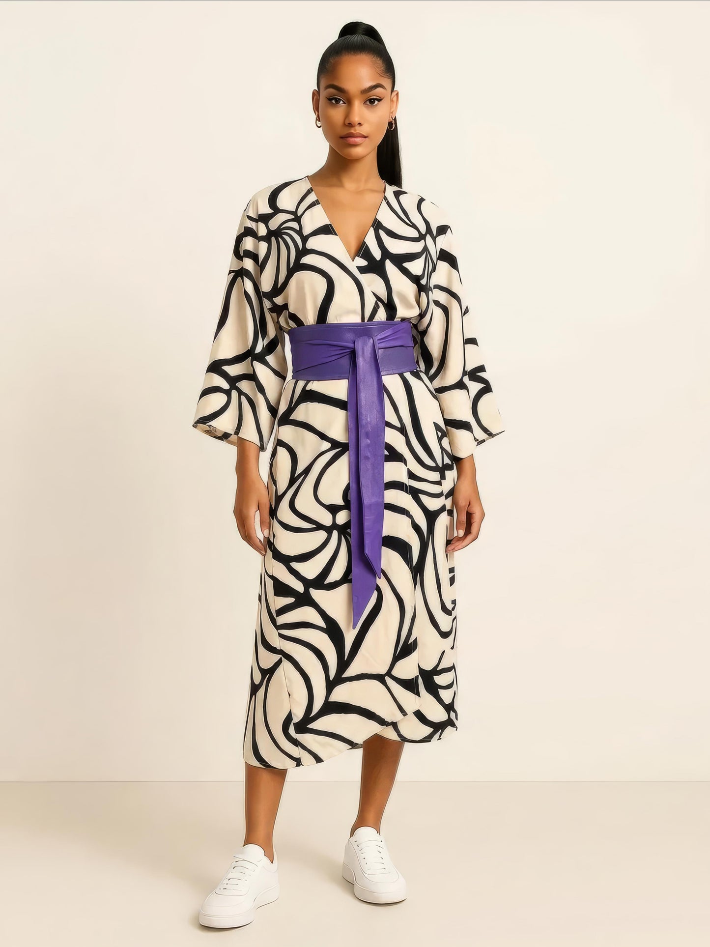 Zebra Muse Kimono