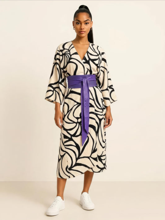 Zebra Muse Kimono