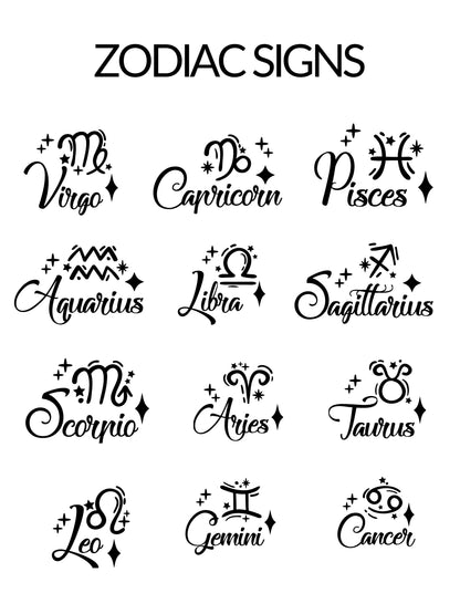 Zodiac Sign Unisex Dress Socks