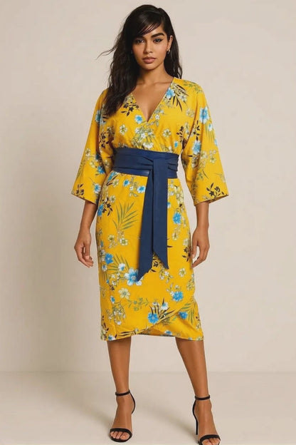 Sunshine Bluebell Kimono
