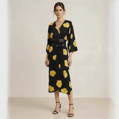 Golden Noir Kimono