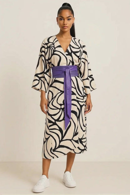 Zebra Muse Kimono