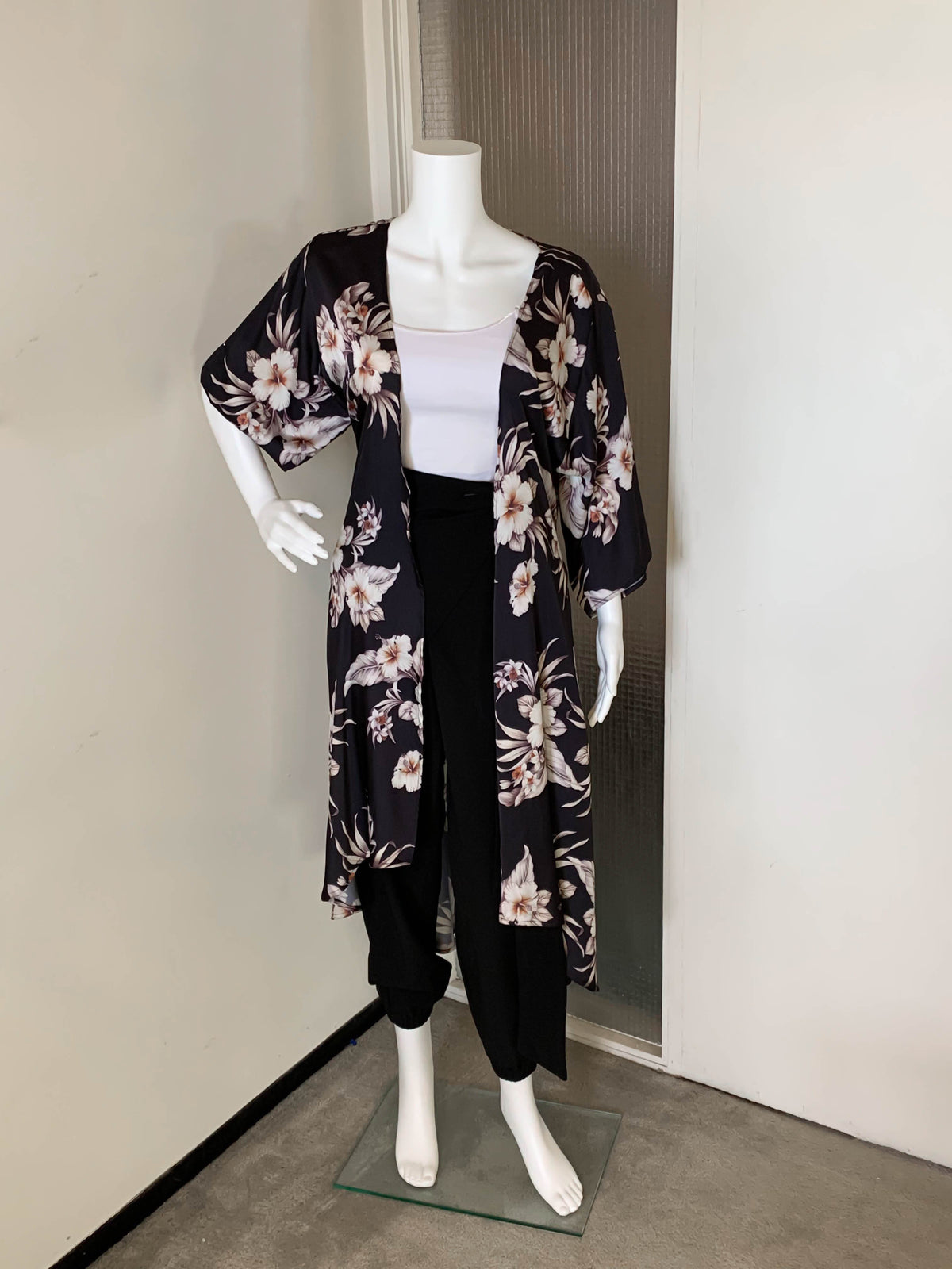 Floral Kimono Cardigan | Floral Kimono Robe | CHERRY CHIC DESIGNS