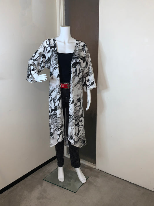 White Granite Kimono