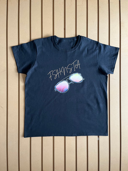 Fshnsta Signature Logo Sunglasses - Relaxed Fit Tee Black
